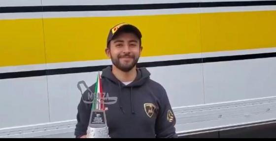Andrés Méndez obtuvo una gran actuación en Monza Andrés Méndez obtuvo una gran actuación en Monza