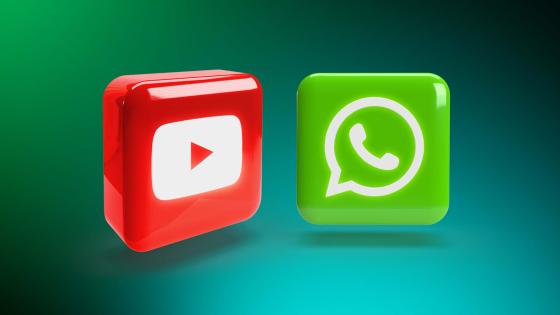 YouTube y WhatsApp