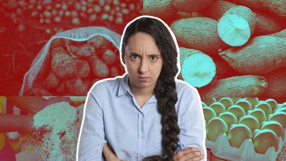 La molestia de los colombianos por el alto costo de los alimentos La molestia de los colombianos por el alto costo de los alimentos