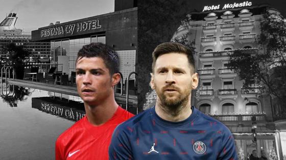 Los hoteles de Lionel Messi y Cristiano Ronaldo 