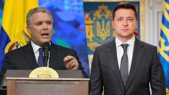¿De qué hablaron Iván Duque y Volodimir Zelenski?