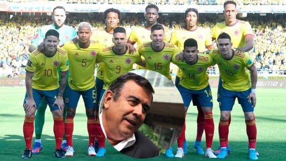 La molestia de Javier Hernández Bonnet con jugadores de la Selección La molestia de Javier Hernández Bonnet con jugadores de la Selección