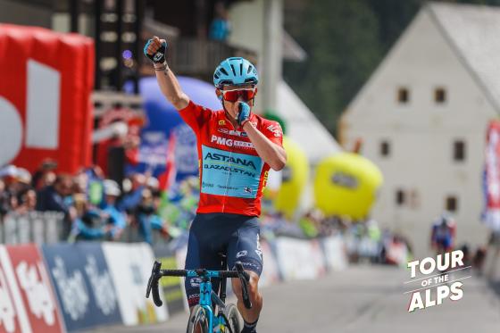 Victoria de Miguel Ángel 'Supermán' López en el Tour de los Alpes Victoria de Miguel Ángel 'Supermán' López en el Tour de los Alpes
