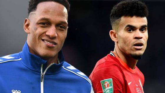 Yerry Mina y Luis Díaz Yerry Mina y Luis Díaz
