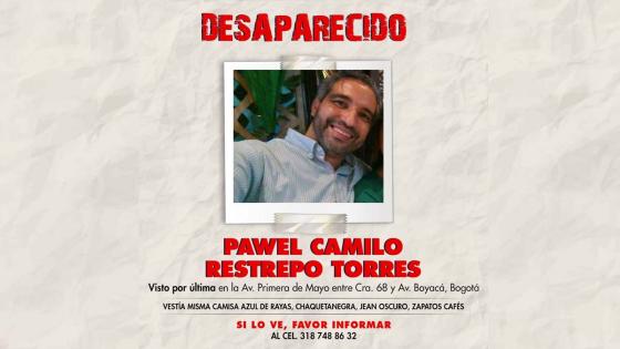 Nuevos detalles del caso Camilo Restrepo, ingeniero hallado muerto en Bogotá Nuevos detalles del caso Camilo Restrepo, ingeniero hallado muerto en Bogotá