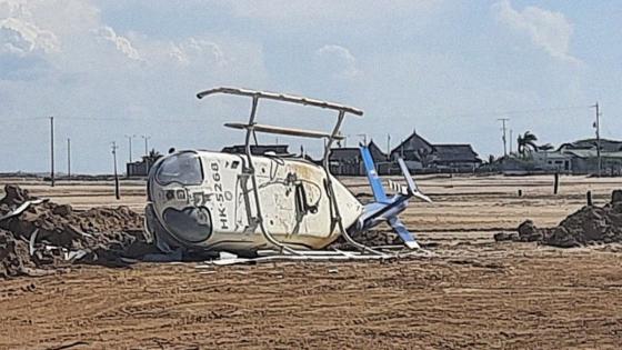 cae-helicóptero-La-Guajira