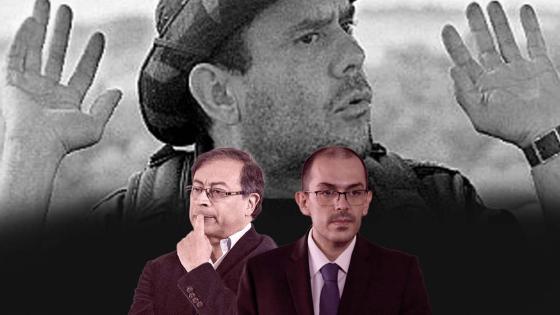 Gustavo Petro y Santiago Valencia Gustavo Petro y Santiago Valencia