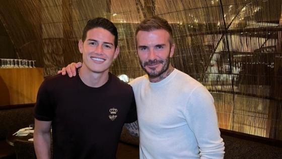 James Rodríguez y David Beckham, ¿nuevo fichaje para la MLS? James Rodríguez y David Beckham, ¿nuevo fichaje para la MLS?