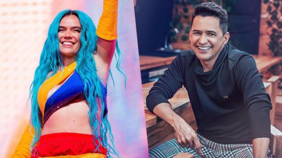 Karol G y Jorge Celedón