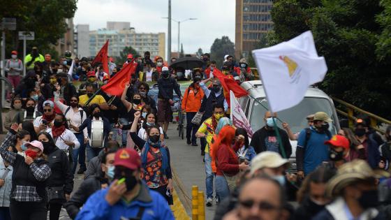 Marchas Bogotá día del trabajo 1 de mayo puntos de concentración noticias Marchas Bogotá día del trabajo 1 de mayo puntos de concentración noticias