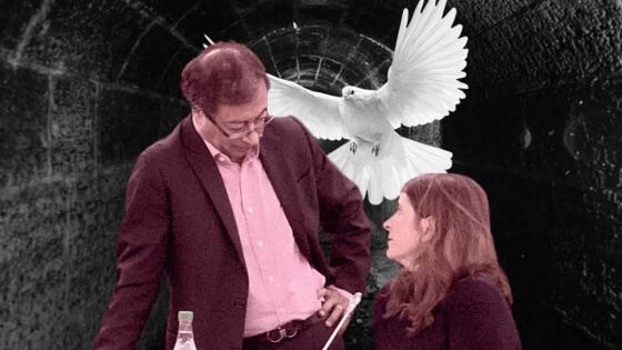 Paloma Valencia y Gustavo Petro Paloma Valencia y Gustavo Petro