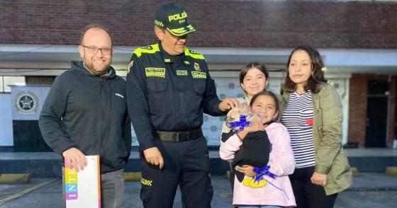 perrito Blue Bogotá Engativá noticias