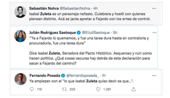 Reacciones Twitter Reacciones Twitter