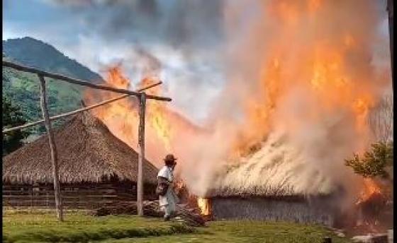 tayrona noticias incendio comunidad indígena