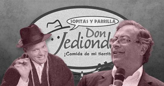 Don Jediondo y Gustavo Petro Don Jediondo y Gustavo Petro