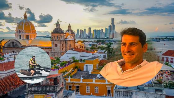Iker Casillas en Colombia