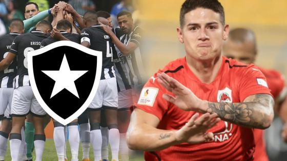 ¡Ya no iría! James Rodríguez habría rechazado jugar en Botafogo ¡Ya no iría! James Rodríguez habría rechazado jugar en Botafogo