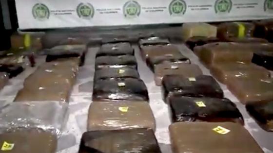 Policía incautó una tonelada de marihuana en Bogotá Policía incautó una tonelada de marihuana en Bogotá