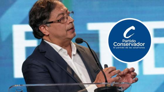 Partido Conservador se suma al Acuerdo Nacional de Petro