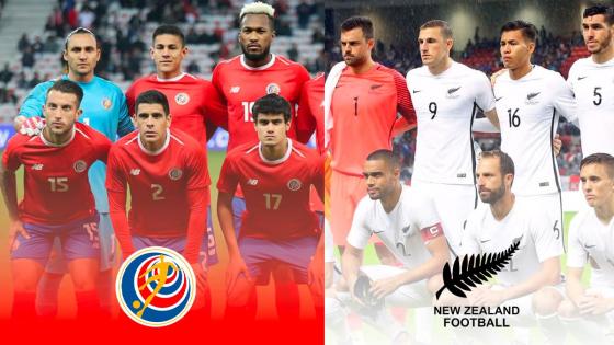Costa Rica vs Nueva Zelanda Costa Rica vs Nueva Zelanda