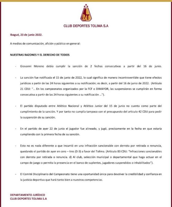 Comunicado Comunicado