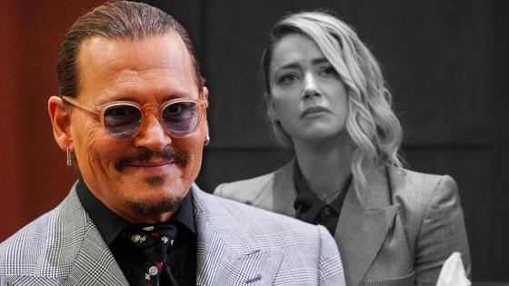 Johnny Deep y Amber Heard 