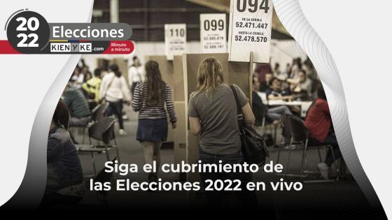 minuto a minuto en vivo elecciones presidenciales Colombia 2022
