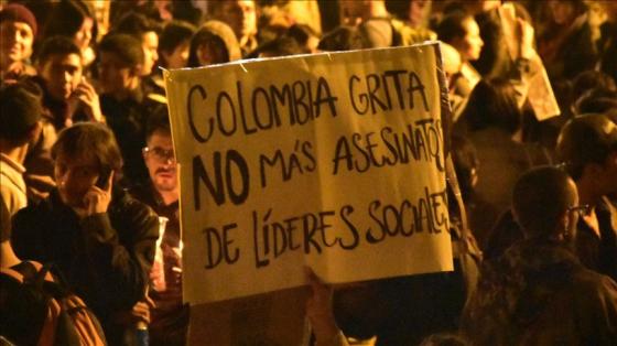 lideres sociales amenazas Medellín noticia 