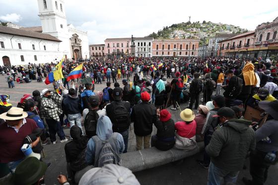 protestas Ecuador noticias Guillermo Lasso diálogos