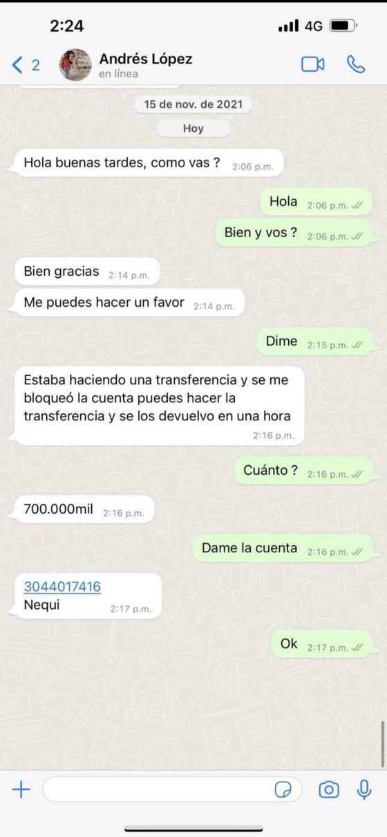 Robo Andrés López Robo Andrés López