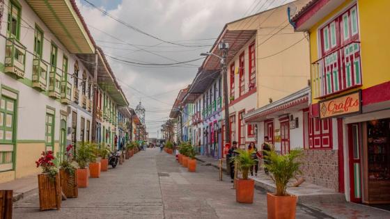 Calle del tiempo detenido