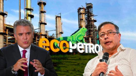 Gustavo Petro e Iván Duque