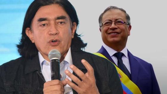 Gustavo Bolívar y Gustavo Petro Gustavo Bolívar y Gustavo Petro