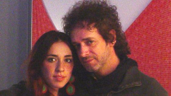 Carolina Leguizamón y Gustavo Cerati