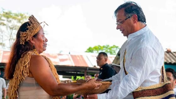 Gustavo Petro Amazonas noticias Colombia flota incendios 