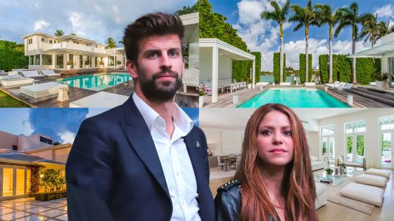 Shakira y Piqué  propiedades