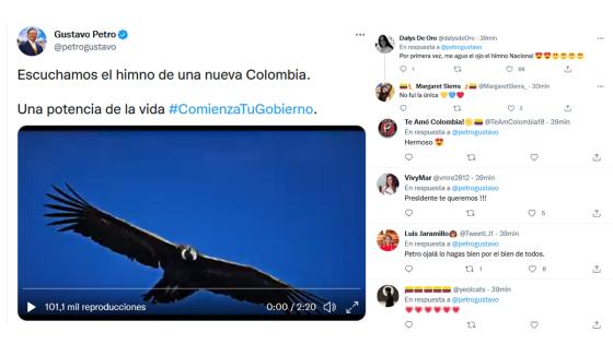 Cuenta oficial presidente Gustavo Petro Cuenta oficial presidente Gustavo Petro