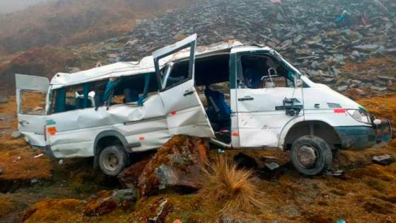 colombianos_mueren_accidente de tránsito_en _Perú