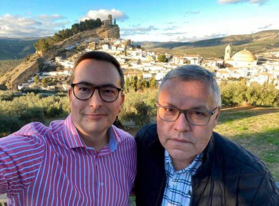 nestor-osuna-ministro-de-jursticia-y-su-esposo nestor-osuna-ministro-de-jursticia-y-su-esposo