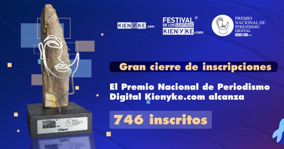 Cierre inscripciones Premio Nacional de Periodismo Digital 2022