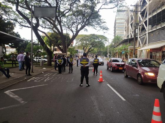 pelea transito Cali ring de boxeo noticias Colombia agresión