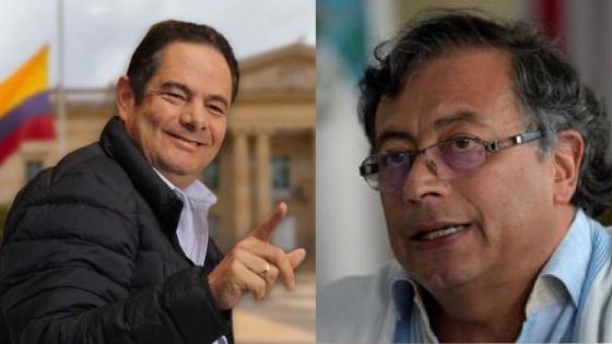 Gustavo Petro y Germán Vargas Lleras