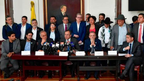 La nueva política de paz fue radicada en el Congreso.