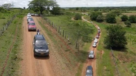 Video camionetas ganaderos magdalena