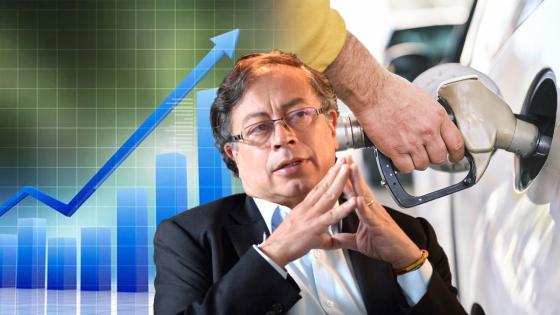 gustavo petro precio de la gasolina