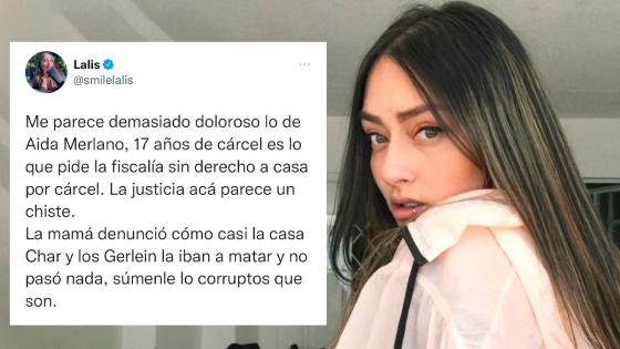 Lalis habla sobre Aída Victoria Merlano