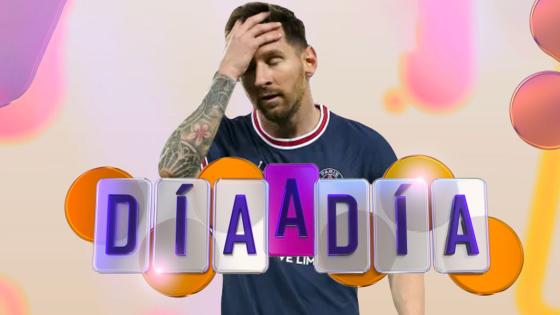 Lionel Messi en Día a Día
