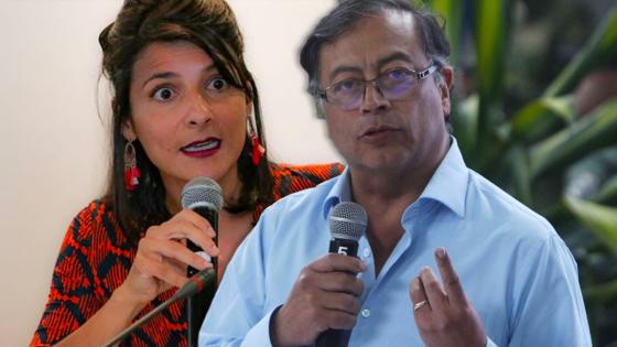 Petro defiende a la ministra de Minas Irene Vélez