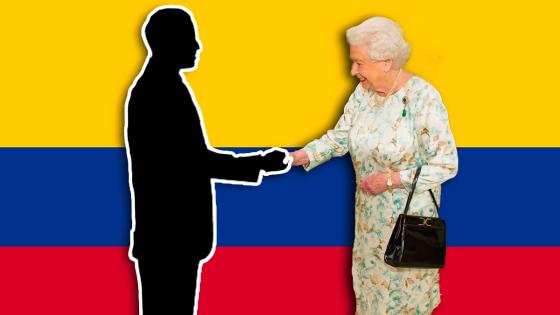 Presidente Colombiano Reina Isabel II
