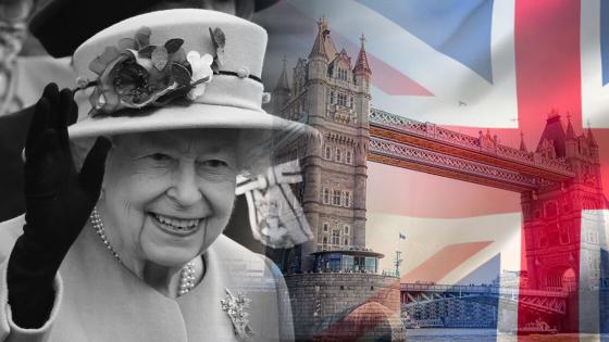 London Bridge is down Reina Isabel II London Bridge is down Reina Isabel II